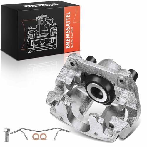 Frankberg Bremssattel Bremszange Hinten mit Halter 36000728 | Lochabstand Halterung 90mm; Kompatibel mit S80 I 184, S70 874, XC70 Cross Country 295, V70 II 285, S60 I 384