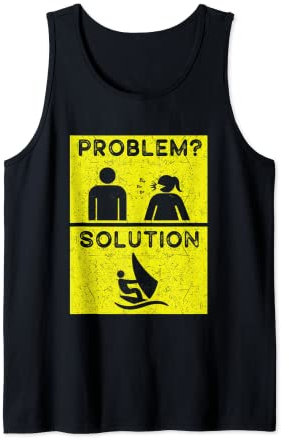 Lustiges Segeln-Verhältnis-Shirt, lustige Segelnliebhaber Tank Top