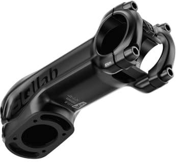 SQlab 812 R Verstellbarer Road/MTB Race E-Bike Fahrrad Vorbau 31.8mm /-12° bis -17° schwarz