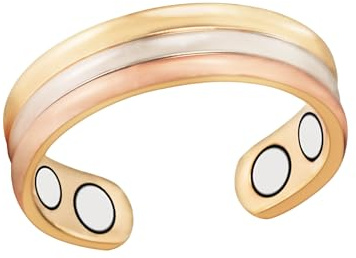 Magnetischer Schmuck Kupferring, 3500 Gauss passend für Magnetfeldtherapie, kann Arthritis und Migräne lindern (K)