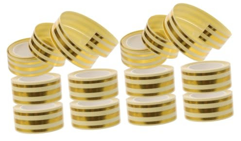 Amosfun 10rotoli Nastro Adesivo Per Fessure Di Piastrelle Di Strisce Autoadesive Per Decorazione Di Pavimenti e Rivestimenti Flessibile e Facile Da Applicare