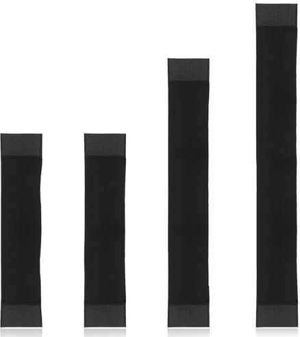 Magic Tape Auto Organizer Nero Flessibile e Resistente, Car Organizer Bagagliaio per il Fissaggio e l'organizzazione