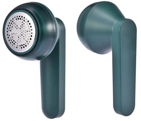 Quitapelusas Defuzzer – Maquinilla de afeitar para pelusa con pantalla digital | Maquinilla de afeitar portátil para jersey | Cortador de pelusas con carga USB con cortador reemplazable de acero