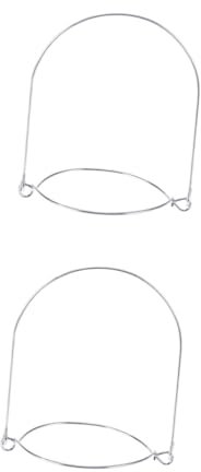 iplusmile 24pcs Jar Handles Stainless Steel Wire Hanger Diy Halloween Mason Jar Hooks Decor