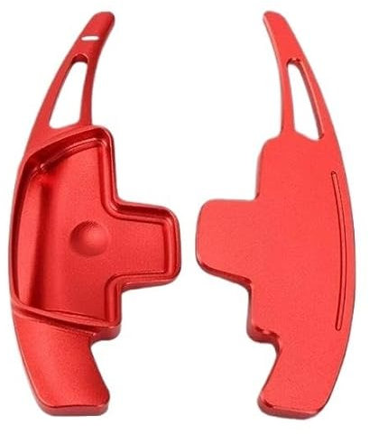 Steering Wheel Paddle For E-Class E200 E250,E320,E350,E400 W213 2016-2022 Car Steering Wheel Paddle Shifter Gear Shift Extension(For Type B Red)