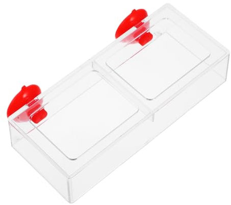 BESPORTBLE Futterspender Für Aquarien Tankzubringer Fütterungsring Klarer Fischfutterspender Für Fischglas Urlaub Fischfutter Aquarium Garnelenfutterautomat Aquariumzubehör Transparent Acryl