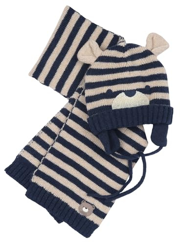 Chicco Set Cappello e Sciarpa Bimbo 0-24 in Caldo e Morbido Tessuto FW25 253