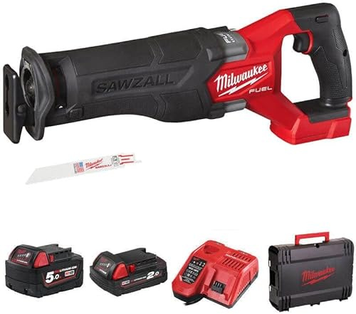 M18 Fuel™ Super SAWZALL™ (1 x 8.0Ah Forge Battery, Charger, Blade, BMC) NEW