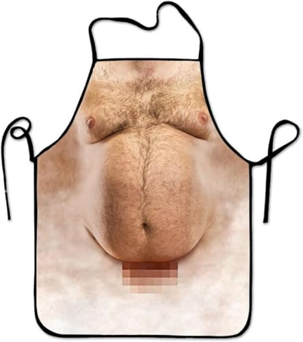 Fartoni Lustige Kochschürze für Männer – Sexy und humorvolle Grillschürze für Küche, BBQ und Party – Lustige Küchenschürze für Männer – Kreative Koch-, Grill- & Backschürze