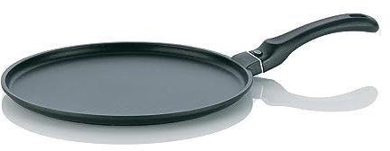 kela Padella per crêpes28 cm KERROS, padella per frittelle a induzione, alluminio pressofuso con rivestimento ceramico, manico in bachelite, padella per crêpes a induzione