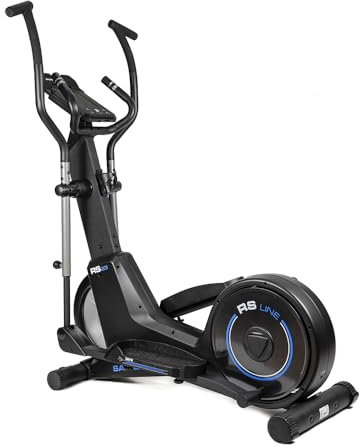 SALTER Elíptica RS-23 Zancada 42cm, programas de Entrenamiento, Soporte para móvil, Volante inercia Equivalente a 22kg, Uso Semi-Profesional.
