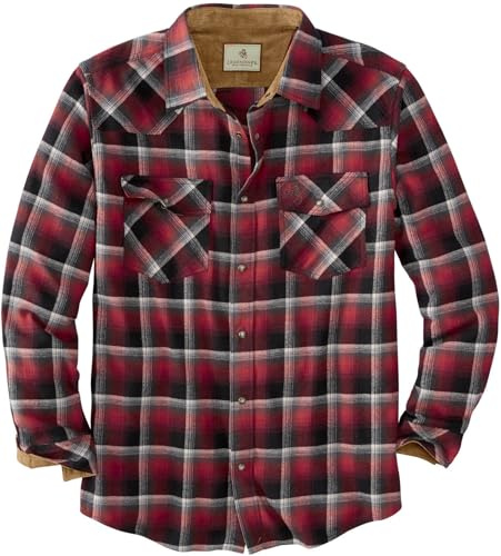 Legendary Whitetails Chemise boutonnée en Flanelle Shotgun Western pour Homme