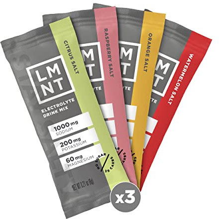 LMNT Electrolyte Drink Mix | Hydration Powder | Keto & Paleo | No Sugar, No Artificial Ingredients | Variety Pack | 12 Stick Packs
