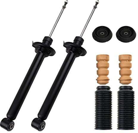 2x Stoßdämpfer 1x Staubschutzsatz 2x Domlager Hinterachse für Ford Fiesta MK4 für Mazda 121