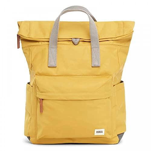 Roka London Stabiler Rucksack Canfield B Medium Corn, Grün