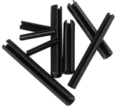 TULDYS 10/50PCS Tassello di Tensione della Molla M3 M4 M5 Sellock Perni di Rullo Intaglio Perni di Tensione della Molla(50PCS,M3 x 30)