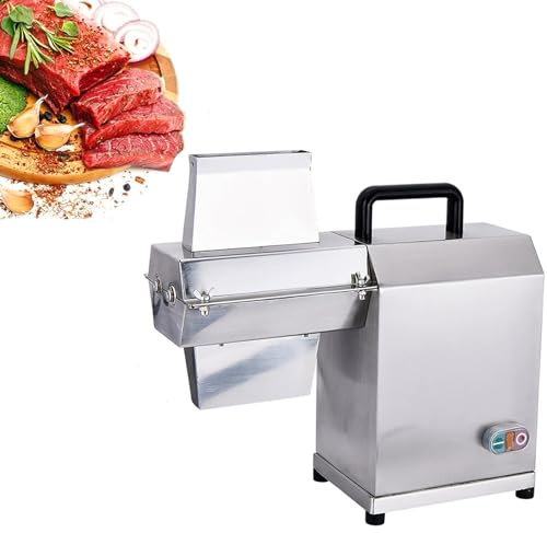 NGARY Commercial Meat Tenderizer, 450W Electric Meat Flatten Tool, Heavy Duty Stainless Steel Meat Tenderizer Machine, Energy Saving and Noise Reduction, for Beef, Turkey, Chicken, Pork, and Fish