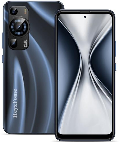 HeyxFome H2 2025 New Mobile Phone SIM Free Unlocked Android Phone 2GB+16GB Octa-Core 16MP+5MP 6.5 Inch HD+ 2GB RAM 4G Dual Sim-Free & Unlocked Deep Blue