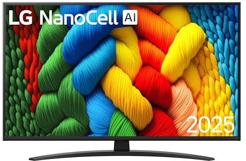 LG 43NANO81A6A 108 cm, 43 Zoll 4K Ultra HD LED TV (43NANO81A6A.AEU)