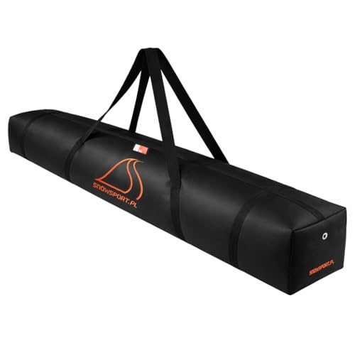 SnowSport Double Ski Bag Skitasche Prestige für 2 Paar Ski und Skistöcke - sehr dick gepolstert - für Flugreisen Busreisen Autoreisen geeignet