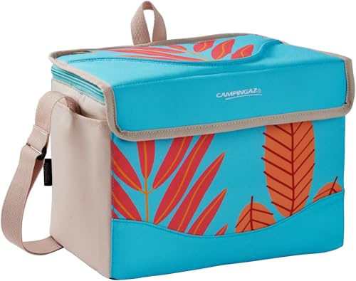 Campingaz Nevera portátil Ethnic Shopping Cooler 15 L | Bolsa isotérmica para Picnic Que Mantiene los Alimentos Frescos hasta 10 Horas | Ligera y fácil de Transportar | Plegable | Ideal para picnics