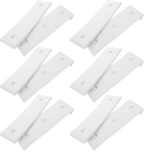 HANABASS 10pcs Boat Trailer Bunk Slide Pads and Enders 3 x 10 for Easier Launching and Loading, Sturdy Boat Trailer Glide Discs Kit Suitable for Dock and Watercraft Transport Accessories