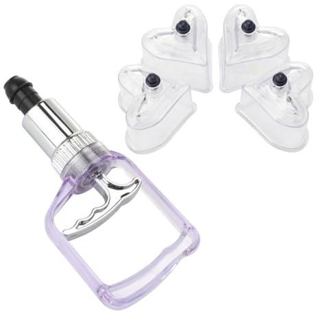 Cupping Device PC Vacuum Manual Pump Body Massager | Cupping Kit, Home Cupping, Safe Massage Cup, Strong Adsorption, Good Penetrating Effect