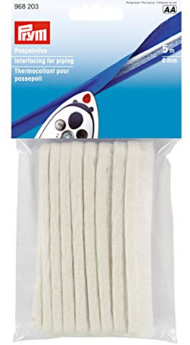 Prym paspelvlies 6 mm, polyester, vit
