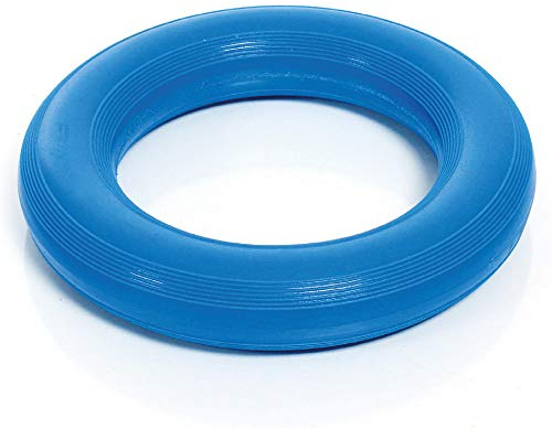 Sport-Tec Wurf- und Tennisring Tennisringe Wurfring Wurfringe Kunststoff luftgefüllt mit Ventil 18 cm