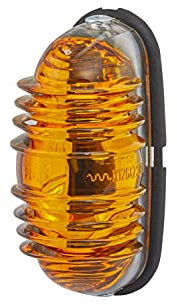 HELLA 2BA 001 227-201 Blinkleuchte - 12V - Anbau - Lichtscheibenfarbe: gelb - links/rechts/vorne und hinten