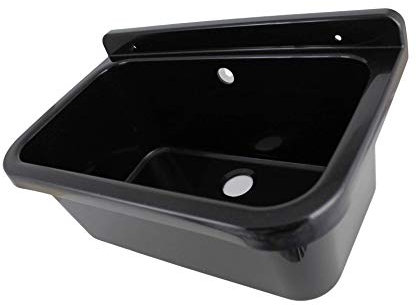 Hydroland Granit Schwarz 55x34x21 Waschbecken Spülbecken