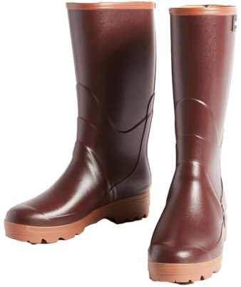Aigle Damen Chambord Pro L2 Kniehohe Stiefel, Holunder, 39 EU