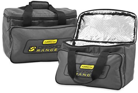 Tubertini Borsa Termica Offshore 700 Art. 86838, con Rivestimento Interno Isolante Ideale per Il Trasporto refrigerato di Esche e Bevande. Grigio