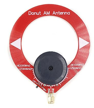 GOOZEEZOO Donut AM Mini Loop Antenna Replacement for HFDY DSP1 DSP2 Malachite Receiver 500kHz-2000kHz