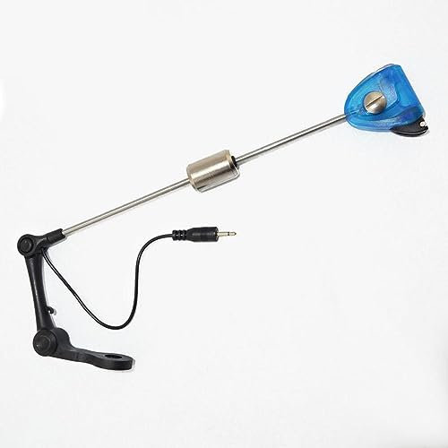 1 Stück Blau Tackle Karpfenangeln Swinger, LED-Alarmbeleuchtung Bissanzeiger für Karpfenangeln