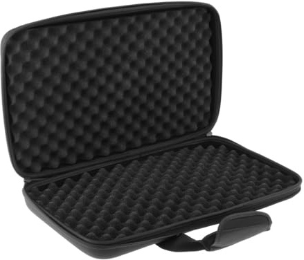 Generic DJ-Controller-Koffer, tragbar, weicher Innenkoffer, Eva-Tragekoffer, schützender, stoßfester Schwammkoffer, Gigbag, Aufbewahrungskoffer für, 50cmx32cmx9cm