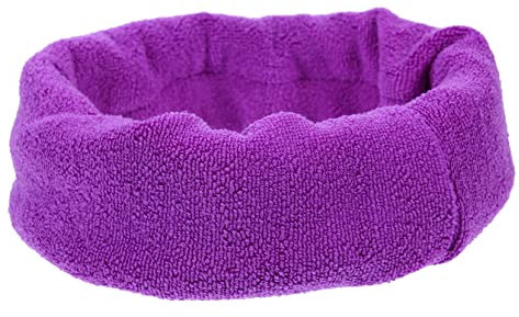 FOMIYES Paraorecchie Cane Elastici in Lint Porpora, Portatile