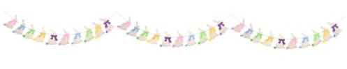 Cabilock Osterdekorationen 3st Tischdeko Zu Ostern Ornament Dekor Wohnkultur Osterdeko Ideen Fröhliches Osterbanner Ostergirlande Krawatte String-flag Ostertürdekorationen