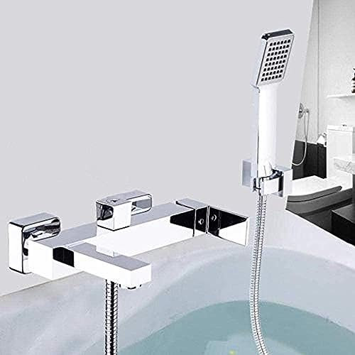 Wasserhahn badewannenarmaturen Bronze badarmatur Wasserfall Wasserhahn badewannenarmaturen deckmontierte badewannenarmatur Badezimmer winterbaden