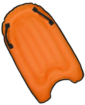 Aufblasbares Bodyboard mit Hawaii-Board – Tragbares aufblasbares Schwimmboot, aufblasbares Surfbrett mit Griffen, aufblasbares Bodyboard für , Surfen, Schwimmbäder, Div