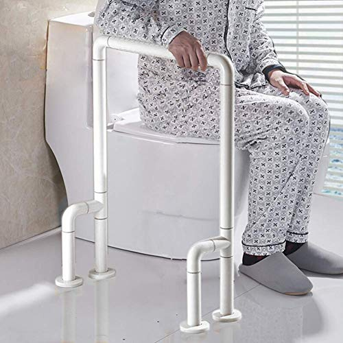 MYVVKIA Barra de Apoyo, Barra de Apoyo de Seguridad para baño para discapacitados, Barra de Apoyo para el Suelo del baño, pasamanos de Acero Inoxidable, Agarre de Seguridad antid
