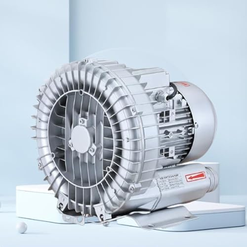 YLANMEI Regenerative Blower for Aquaculture,120W-1100W Single Phase High-Pressure Industrial Vacuum Pump,Vortex Blower for Air Blowing Or Suction Sewage Aeration,1100W/1.48HP