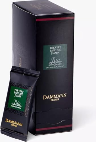 Dammann Frères - Premium Thé vert au gingembre et citron - 24 sachets