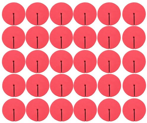Angelhaken-Schutz – 30-fache Häkel-Kappen aus Silikon, lose Set | Haken mit Vorrichtung, Sicherheitsschutz, Köderhaken, Schutz, rot, Se référer au descriptif, Siehe Beschreibung