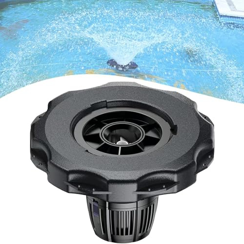 LFfwynog Bomba de oxígeno Grande para estanques de Peces, aireador de Eje cerámico, aireador de estanques, Fuentes de Estanque, aireador de Fuente para estanques de Peces, Piscinas y Jardines. Basic