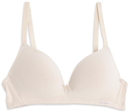 Cotonella, Reggiseno in Morbido Cotone con Coppe Preformate e Foderate in Cotone - Spalline Regolabili e Gancio a 4 Livelli di Regolazione - Art. ADD23