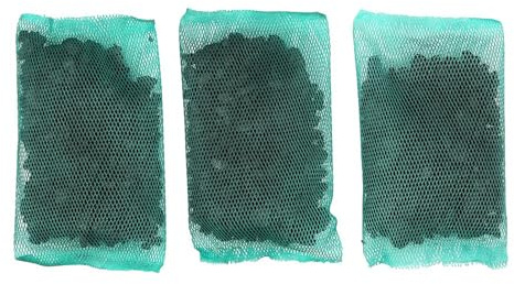 Yechiry Charbon Actif Multifonctionnel pour Aquarium, Purification de l'eau, Coquille de Noix de Coco, Charbon de Bois, Couleur Noire, 167-377g (3 Sacs en Filet)