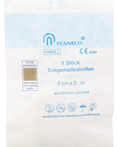 TAMPONADESTREIFEN steril 2 cmx5 m 5X1 St