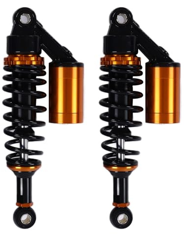 Amortisseur Progressif Universel de Suspension, Ressort Sûr D'amortisseur D'air de Moto pour le VTT de Scooter de Saleté (280mm)