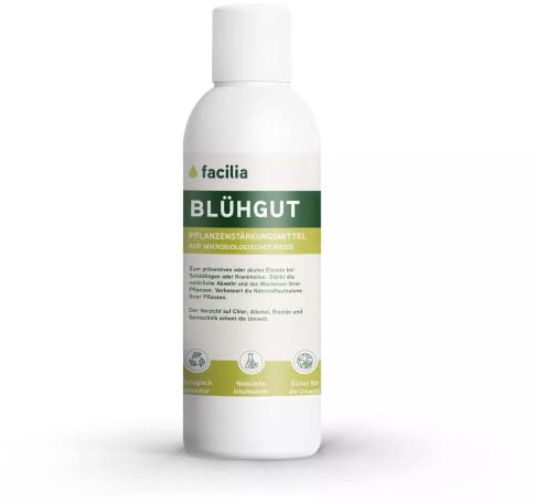 facilia Blühgut (500ml) – Mikroorganismen zur Pflanzenstärkung. Optimales Bodenbiom für optimales und Starkes Wurzelwachstum, damit die Pflanze stark und gesund bleibt. Für alle Pflanzen.